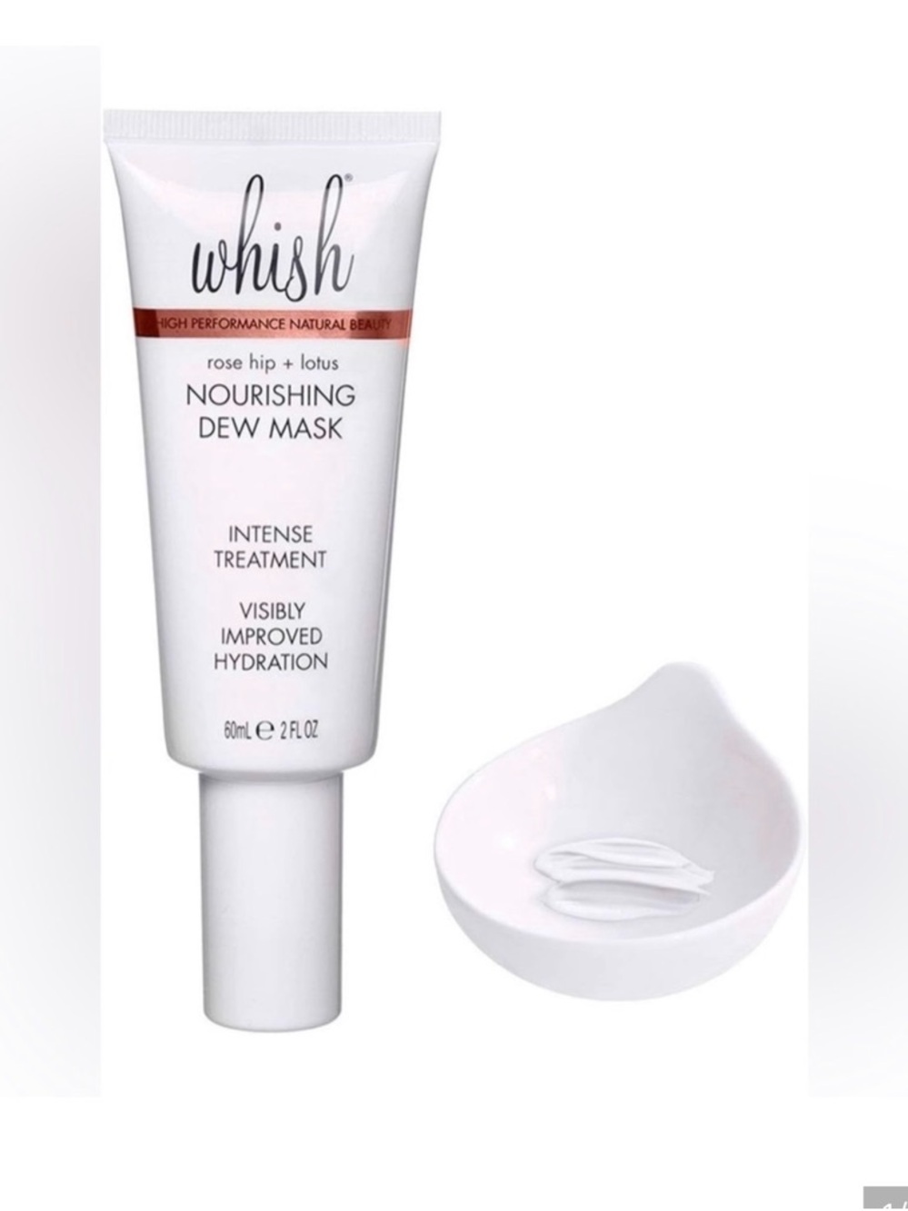 whish Nourishing Dew Mask - Rose hip and lotis